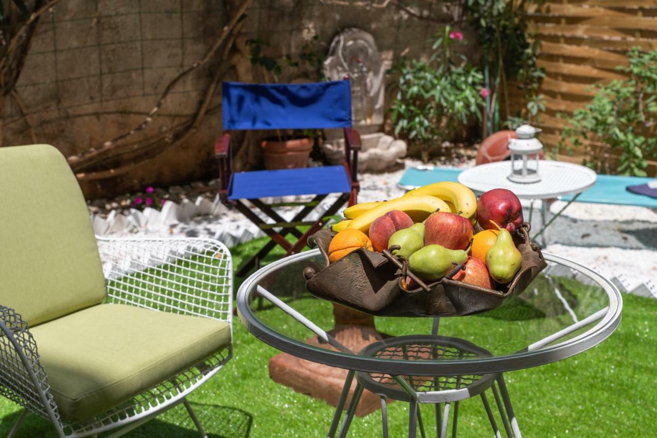 Ferienwohnung Acropolis Koukaki Loft Private Garden Athen Exterior foto