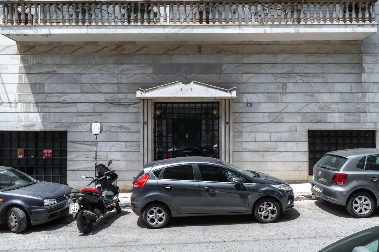 Ferienwohnung Acropolis Koukaki Loft Private Garden Athen Exterior foto